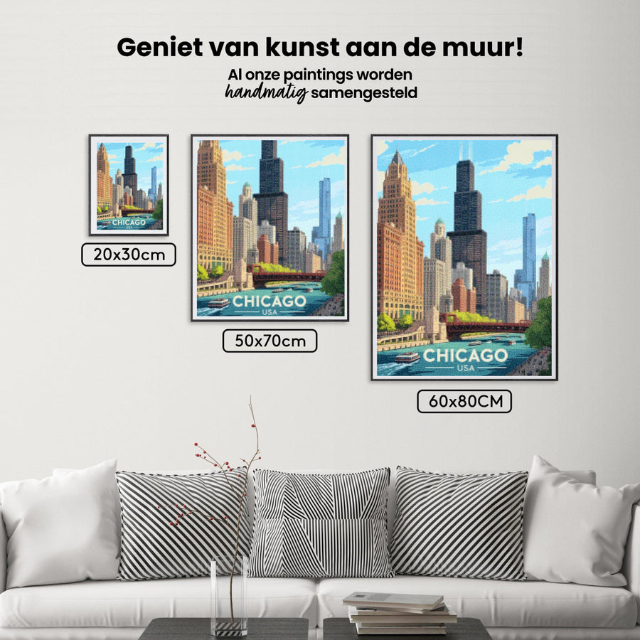 Diamond Painting - Chicago, USA