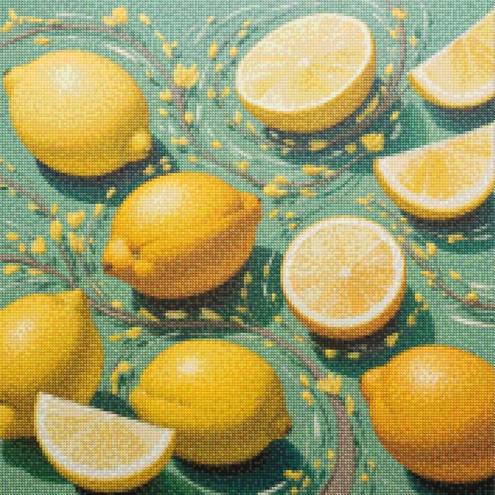 Diamond Painting - Citroenpad