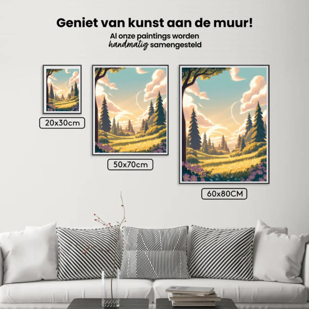 Diamond Painting - Wolkenparadijs