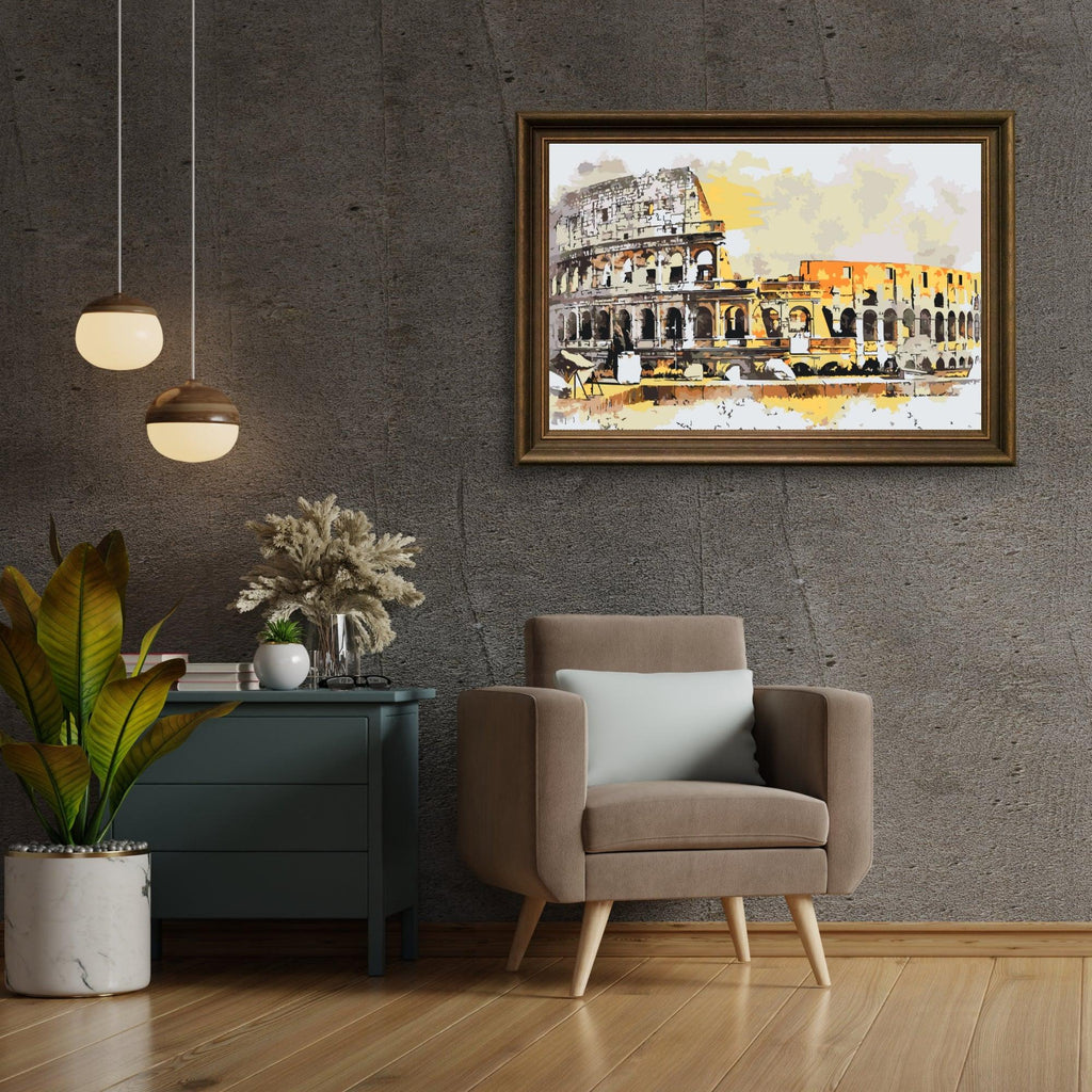 Diamond Painting - Colosseum illustraties - SEOS Shop ®