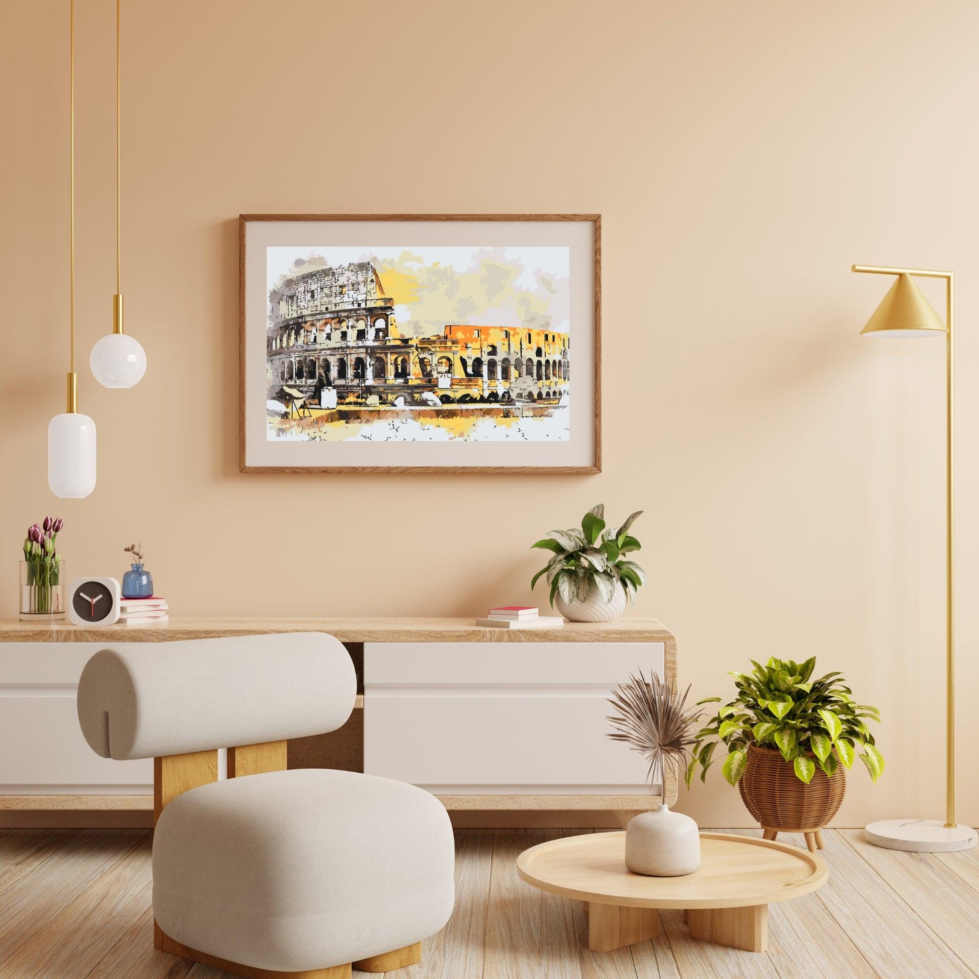 Diamond Painting - Colosseum illustraties - SEOS Shop ®