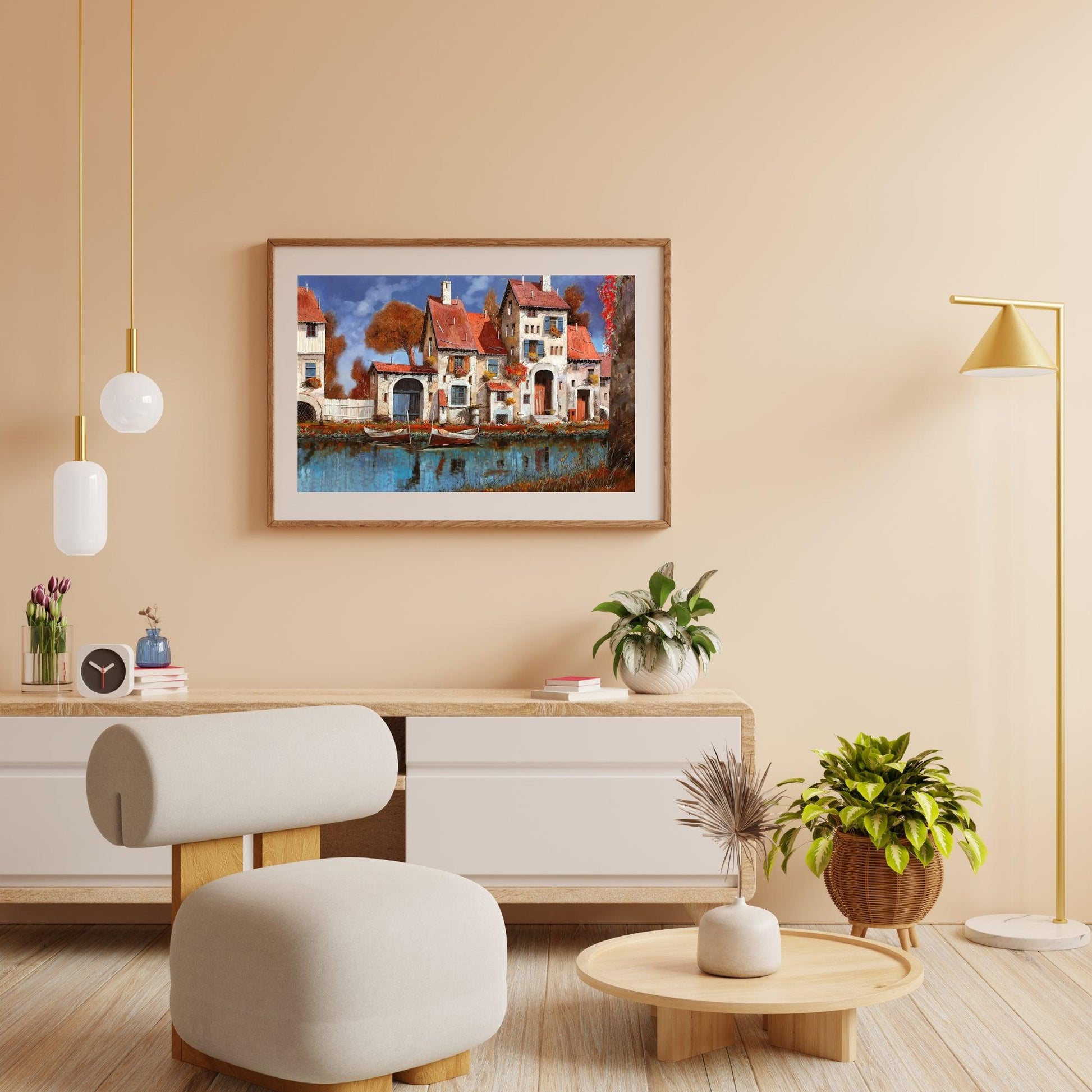 Diamond Painting - De Cascina aan het meer - SEOS Shop ®