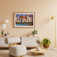 Diamond Painting - De Cascina aan het meer - SEOS Shop ®