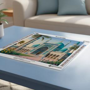 Diamond Painting - De Sereniteit van de Tuinmoskee
