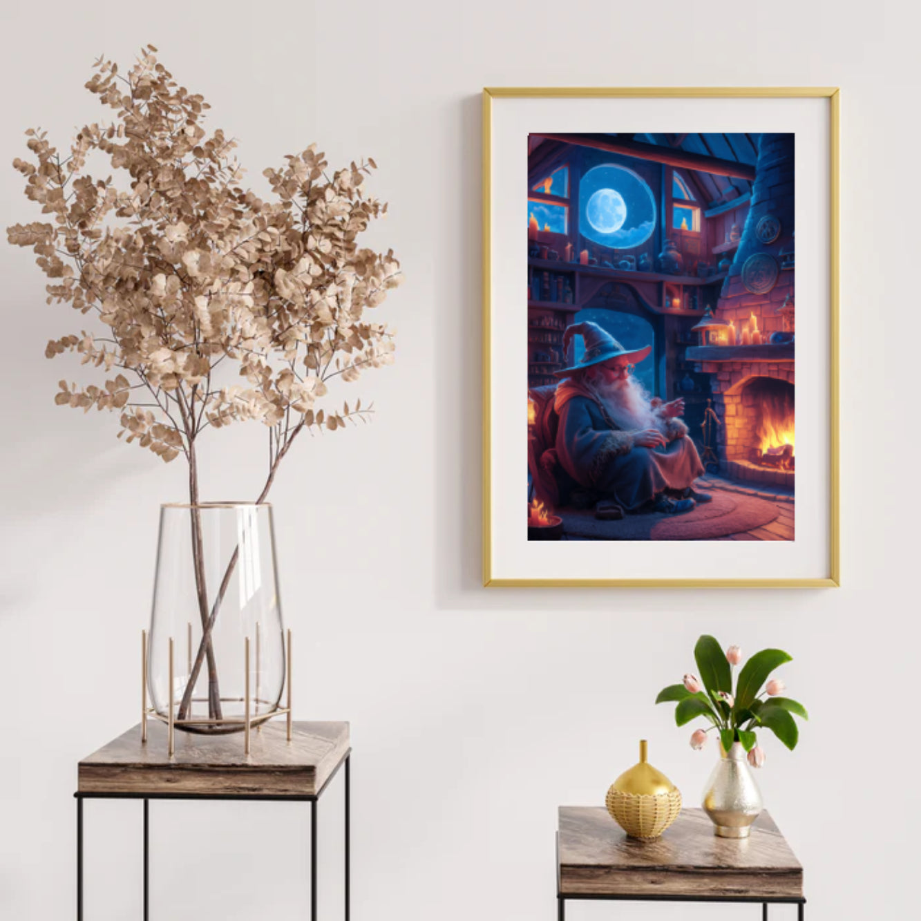 Diamond Painting -  De eenzame tovenaar