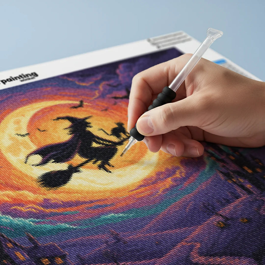 Diamond Painting - De heksenvlucht