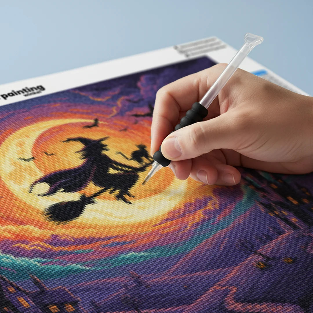 Diamond Painting - De heksenvlucht