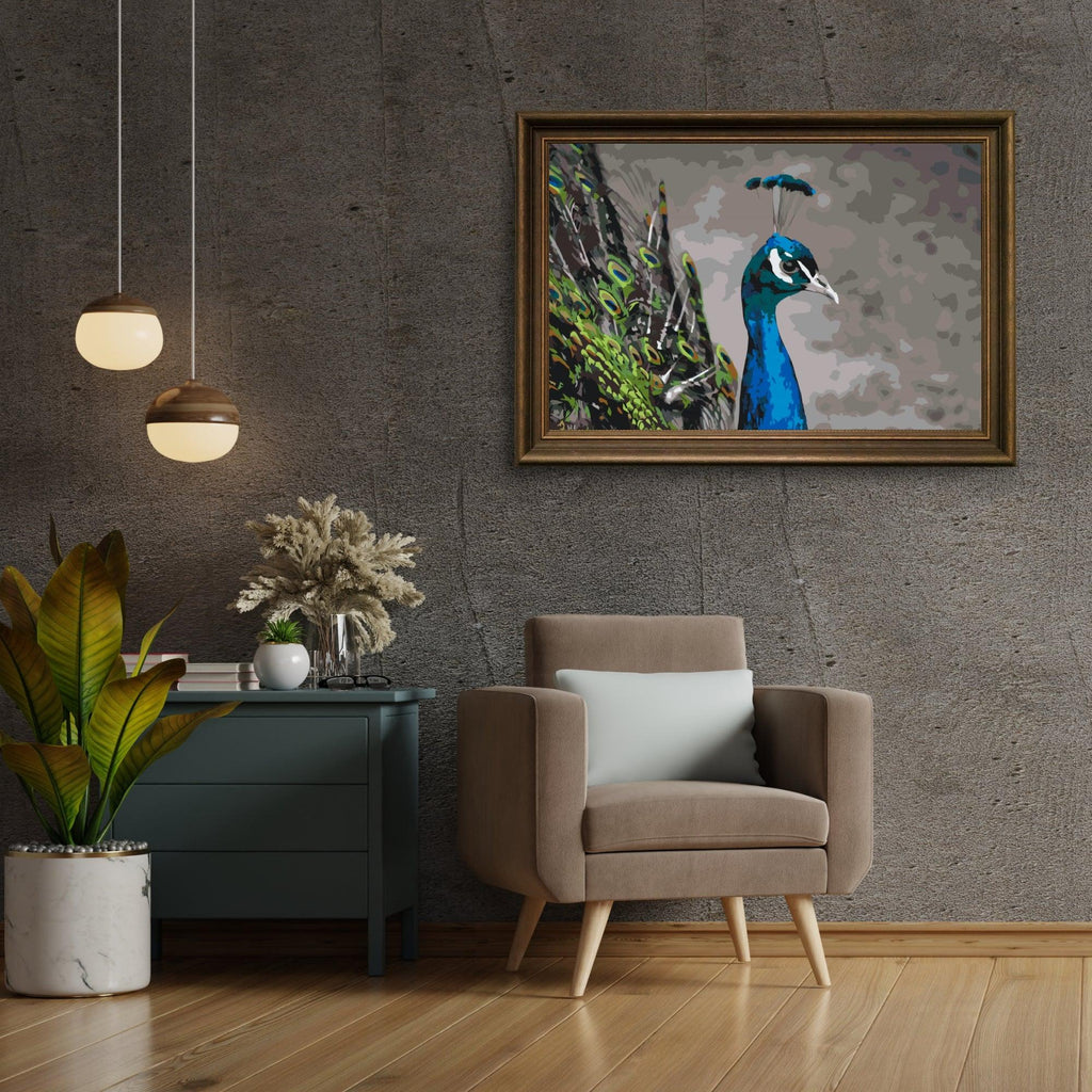 Diamond Painting - De majestueuze pauw - SEOS®