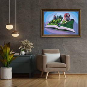 Diamond Painting - De molen op het boek - SEOS Shop ®