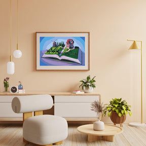 Diamond Painting - De molen op het boek - SEOS Shop ®