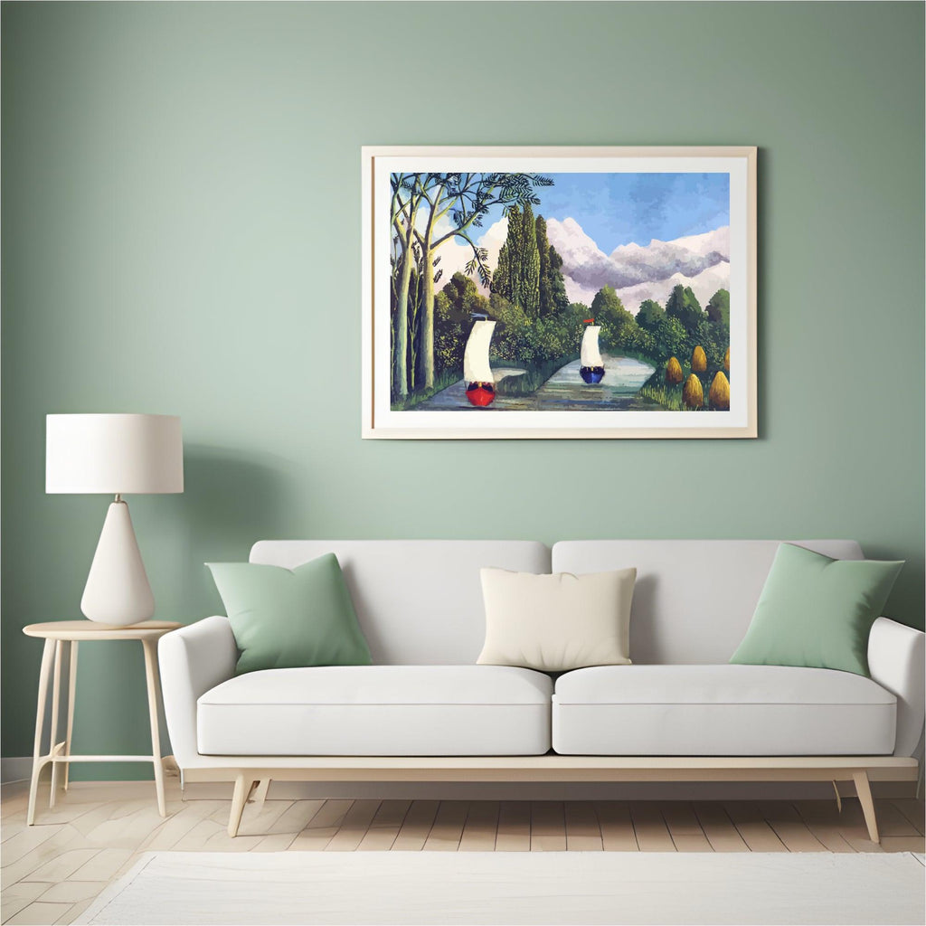 Diamond Painting - De oevers van de Oise - SEOS Shop ®