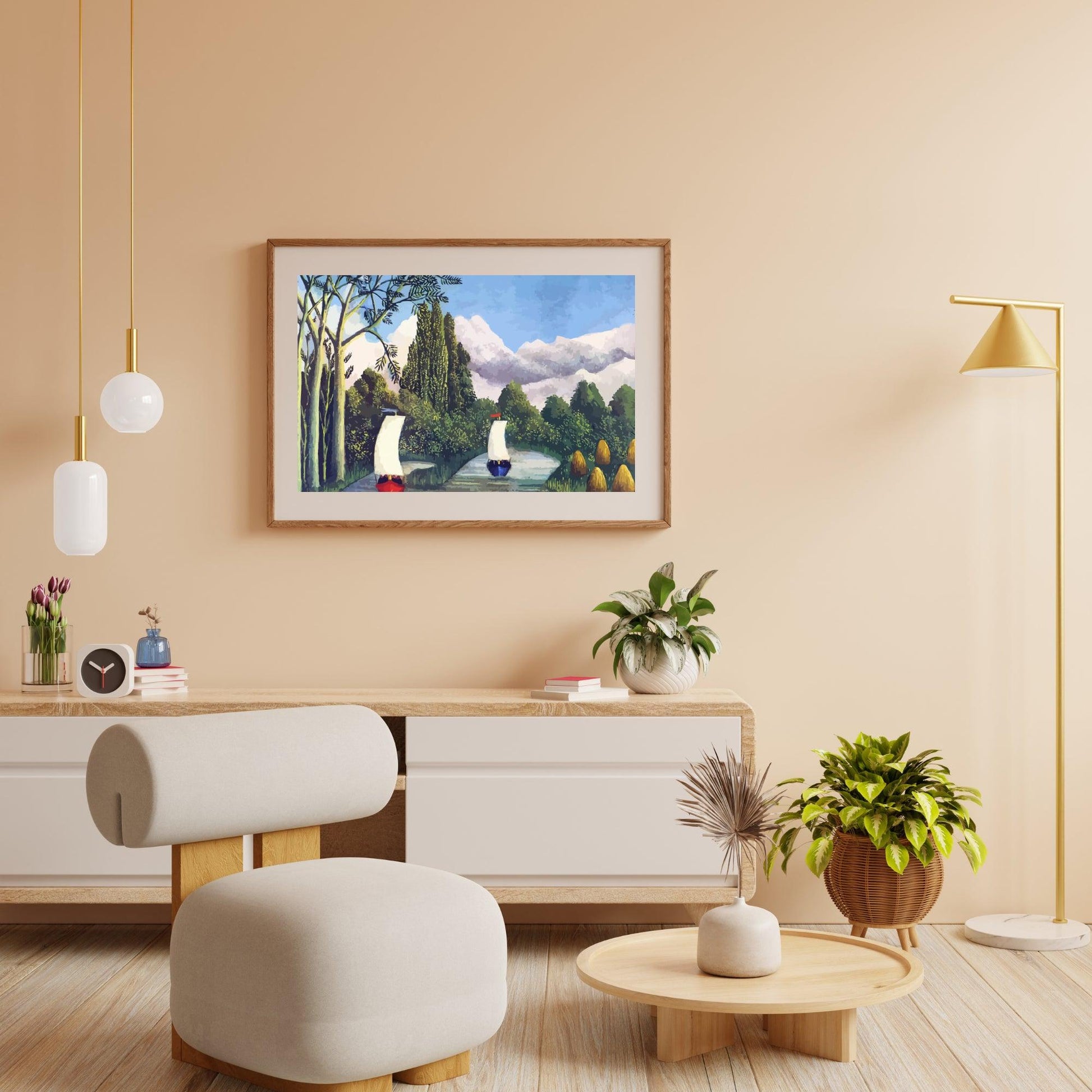 Diamond Painting - De oevers van de Oise - SEOS Shop ®