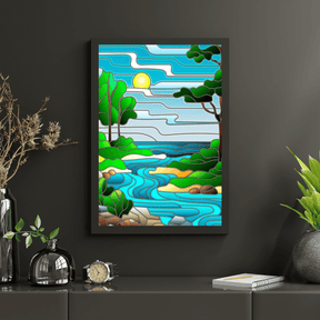 Diamond Painting - De rivier - SEOS Shop ®