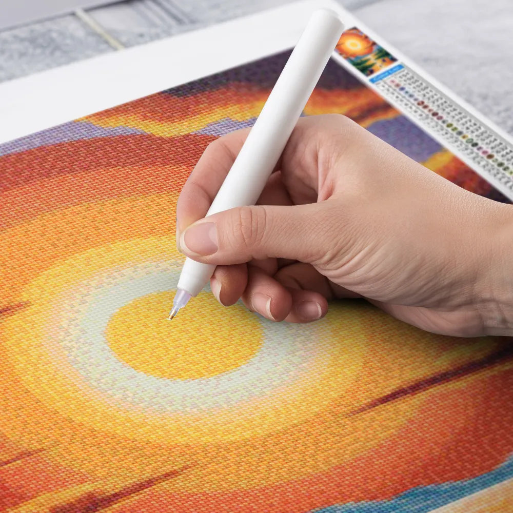 Diamond Painting - De zon schreef gedichten
