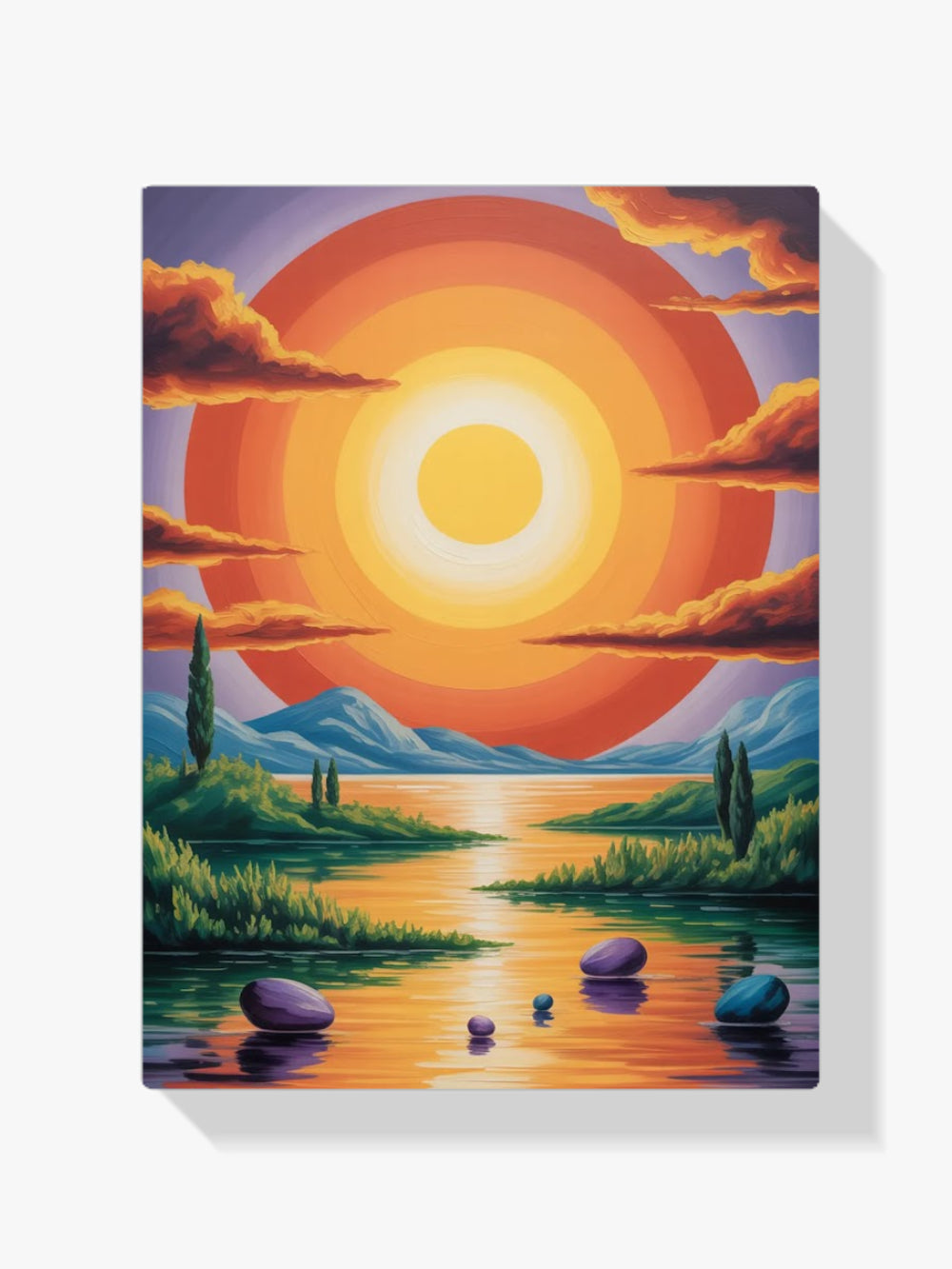 Diamond Painting - De zon schreef gedichten