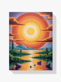 Diamond Painting - De zon schreef gedichten