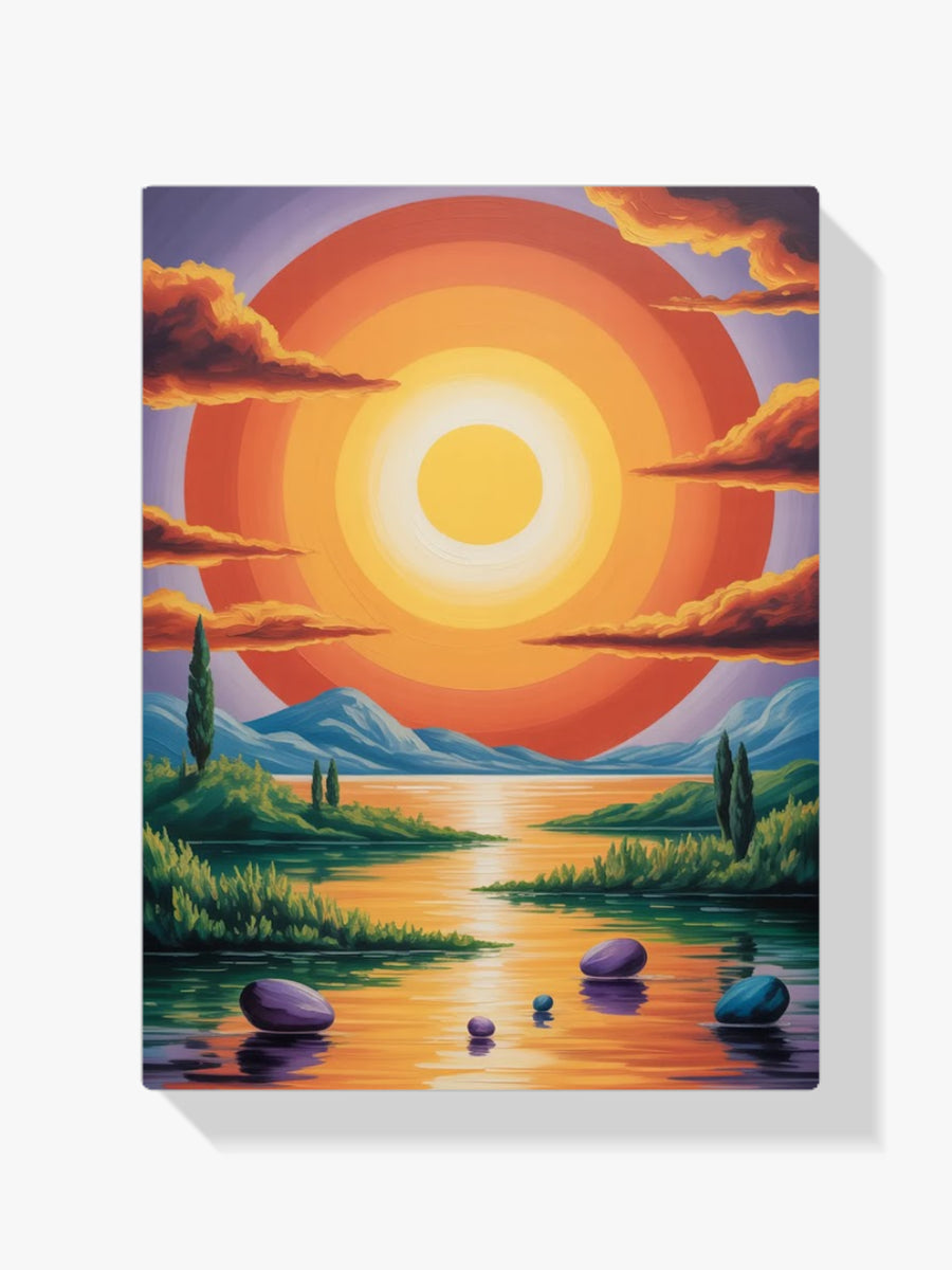 Diamond Painting - De zon schreef gedichten