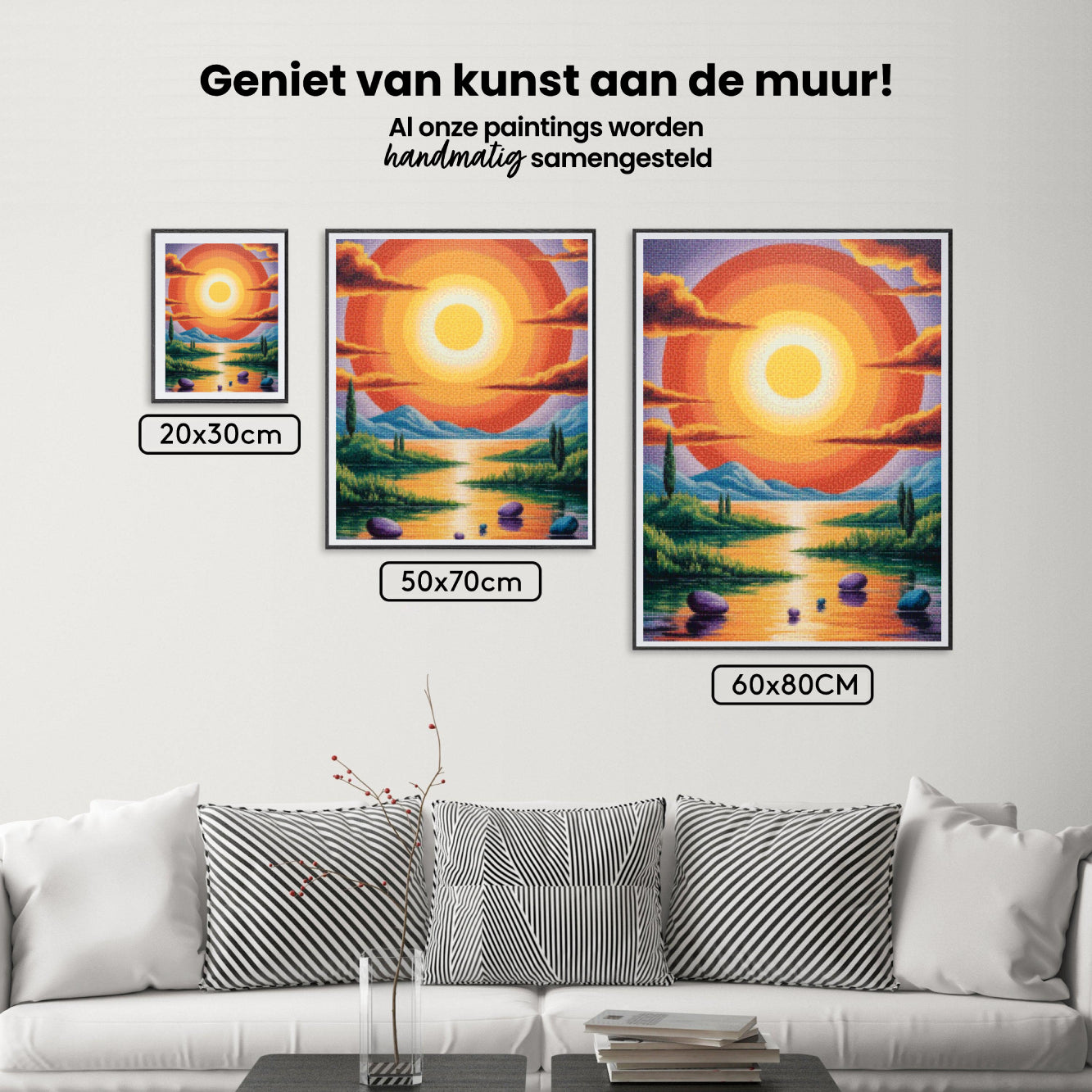 Diamond Painting - De zon schreef gedichten