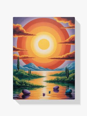 Diamond Painting - De zon schreef gedichten