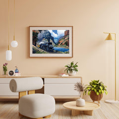 Diamond Painting - Denver a Rio Grande Western nr. 3707 - SEOS Shop ®