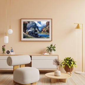 Diamond Painting - Denver a Rio Grande Western nr. 3707 - SEOS Shop ®