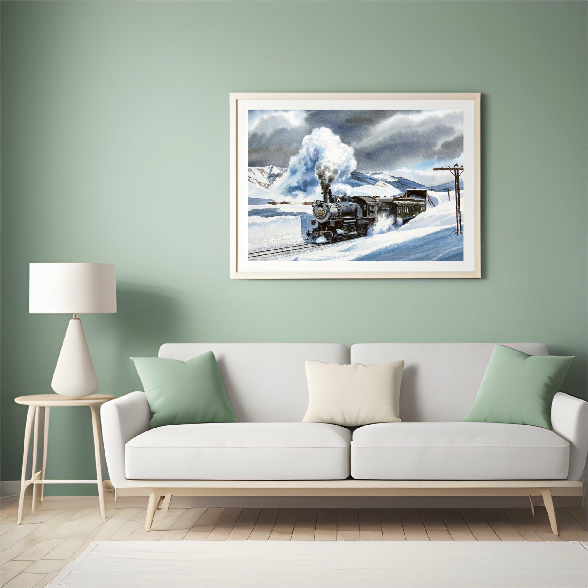 Diamond Painting - Denver en Salt Lake-spoorweg - SEOS Shop ®