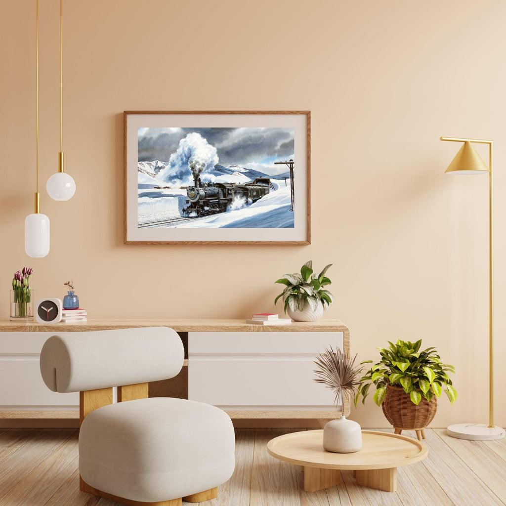 Diamond Painting - Denver en Salt Lake-spoorweg - SEOS Shop ®