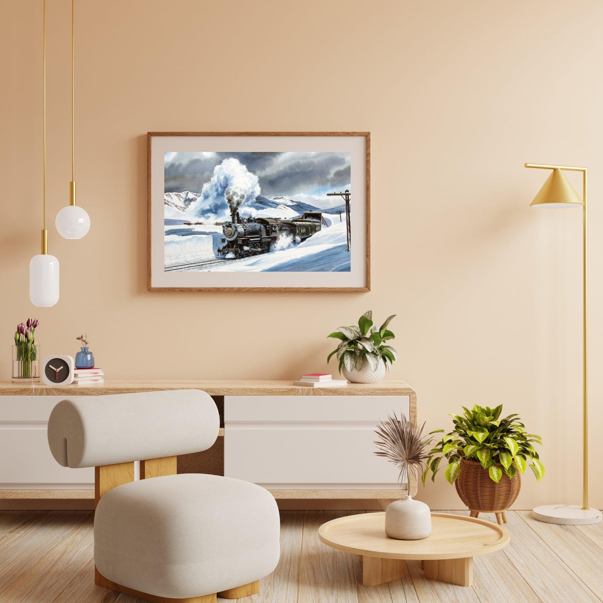 Diamond Painting - Denver en Salt Lake-spoorweg - SEOS Shop ®