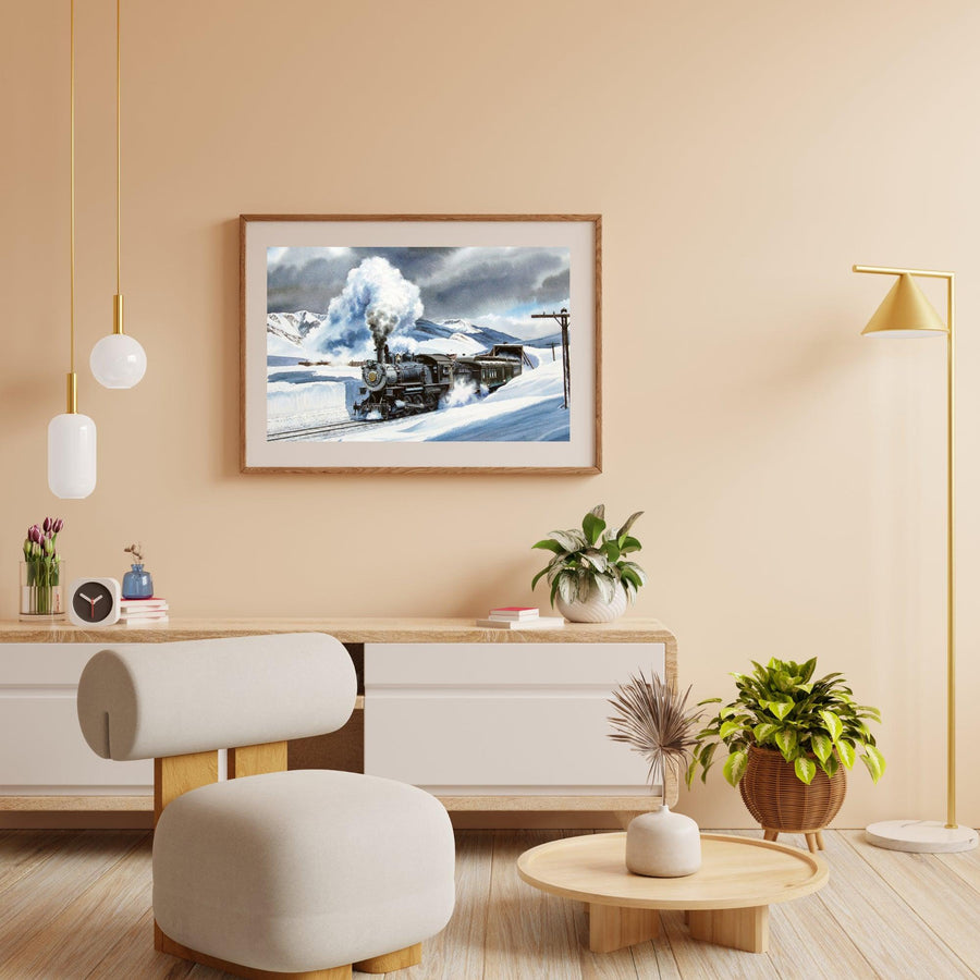 Diamond Painting - Denver en Salt Lake-spoorweg - SEOS Shop ®