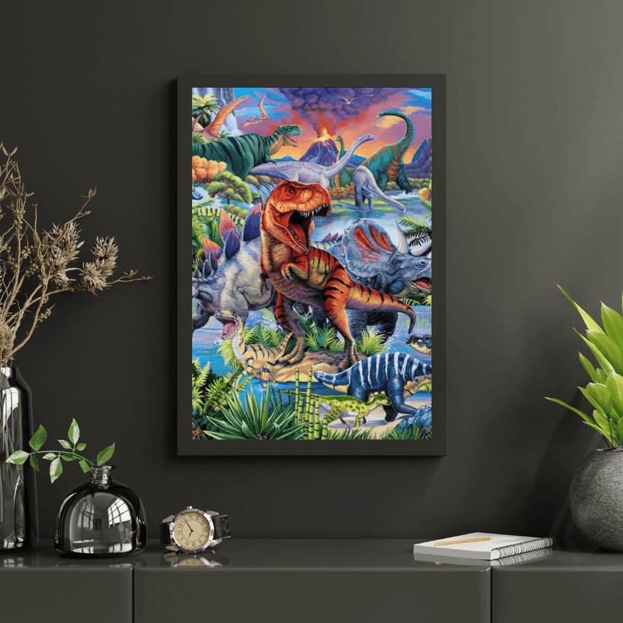 Diamond Painting - Dinosaurussen