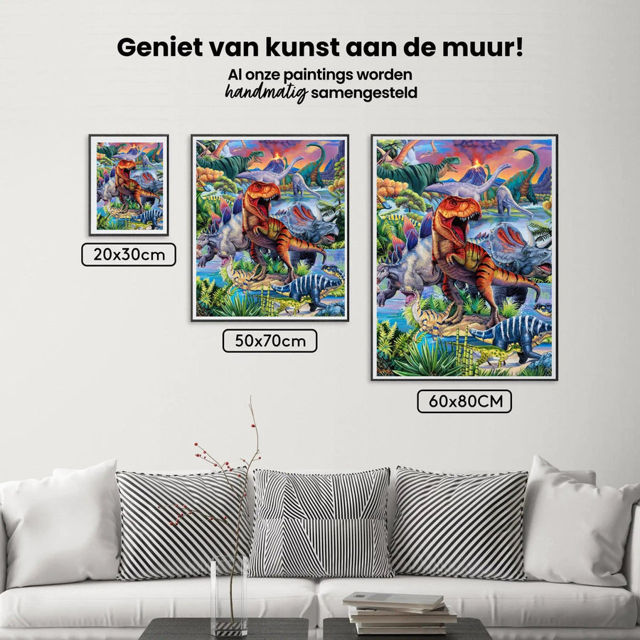 Diamond Painting - Dinosaurussen