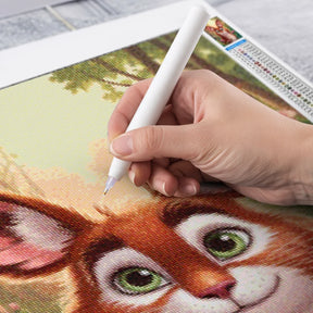 Diamond Painting - Distelhout