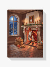 Diamond Painting - Door de schoorsteen