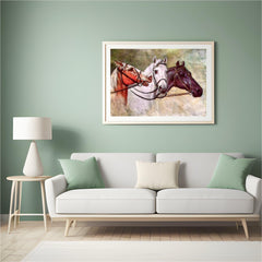 Diamond Painting - Drie Paarden - SEOS®