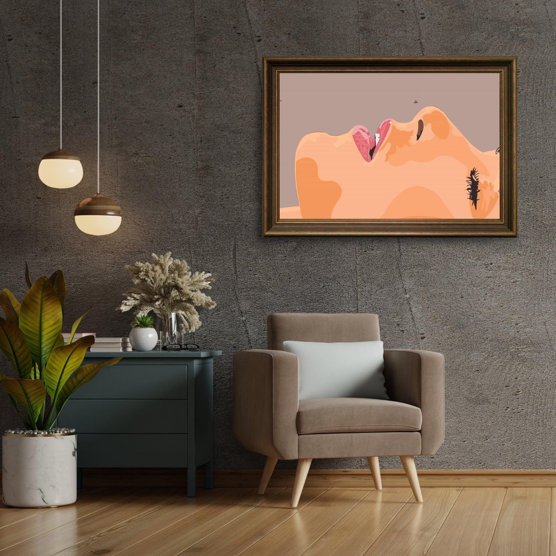 Diamond Painting - Dromende vrouw - SEOS Shop ®