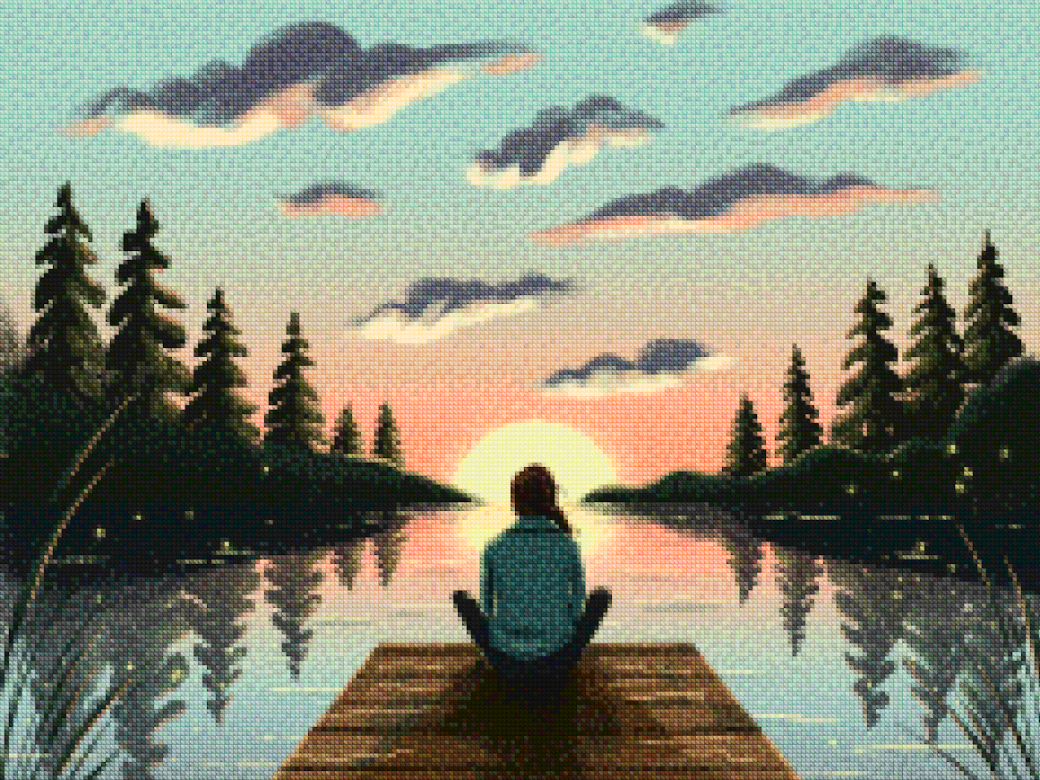 Diamond Painting - Echo's van de schemering