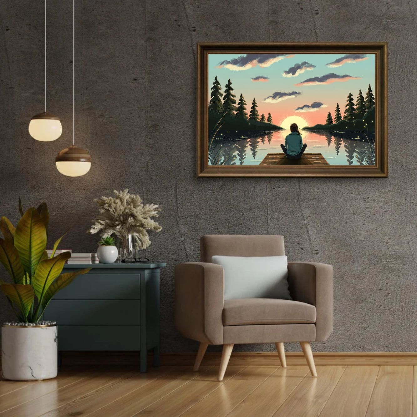 Diamond Painting - Echo's van de schemering