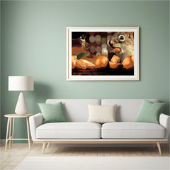Diamond Painting - Eekhoorn en vogel - SEOS®