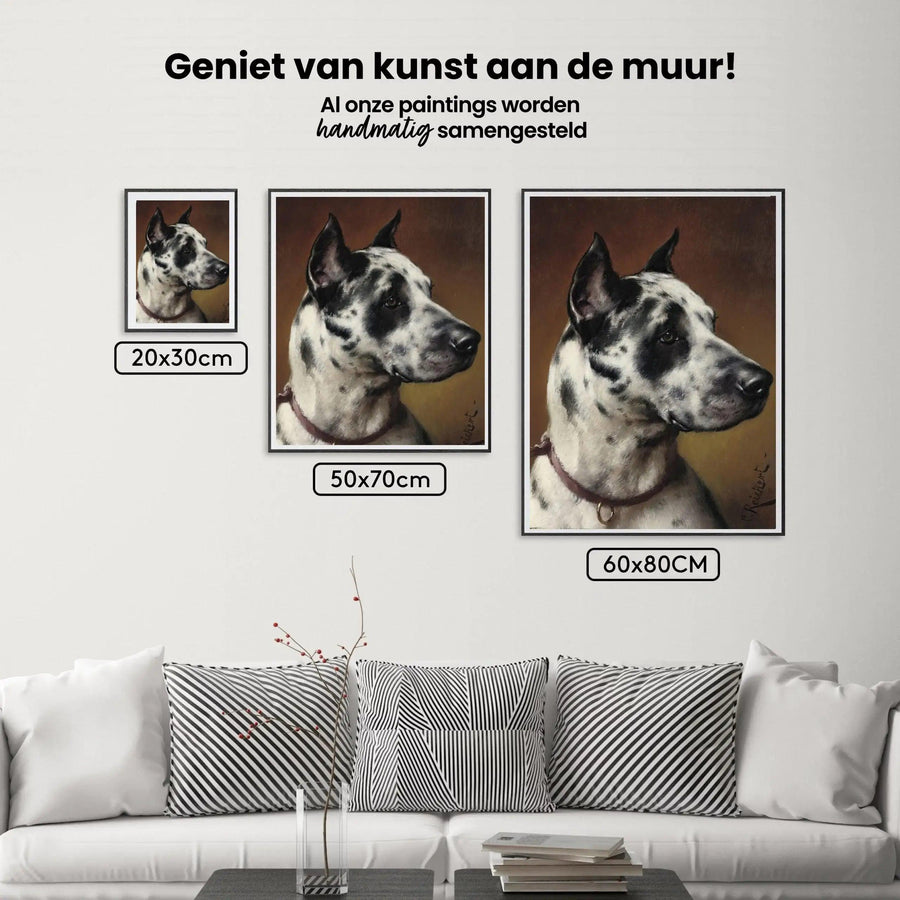 Diamond Painting - Een Duitse Dog