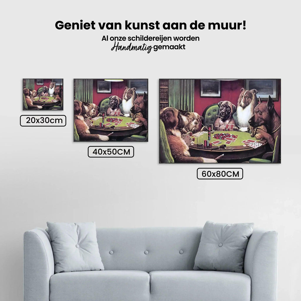 Diamond Painting - Een gewaagde bluf