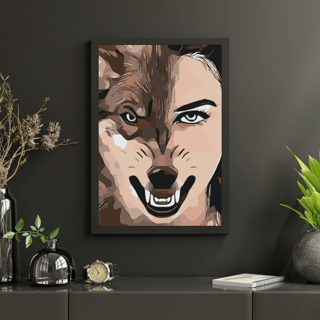 Diamond Painting - Een halve man - SEOS®