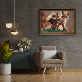 Diamond Painting - Een vossenwelp - SEOS®