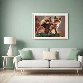 Diamond Painting - Een vossenwelp - SEOS®