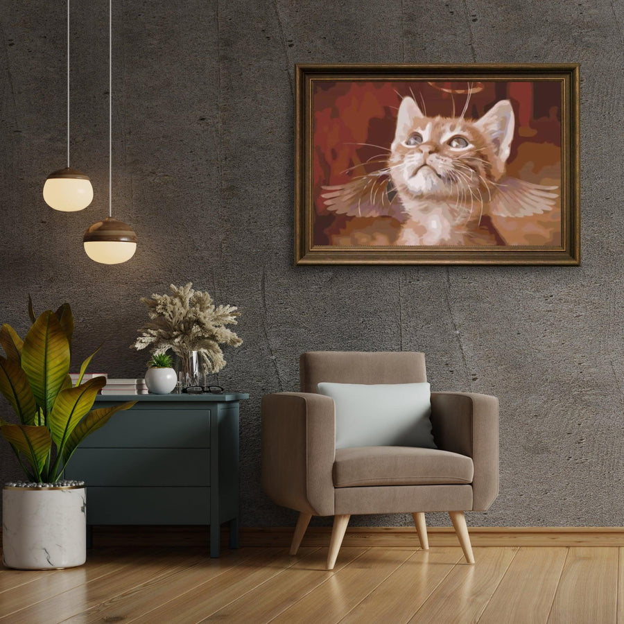 Diamond Painting - Engel Kat - SEOS®