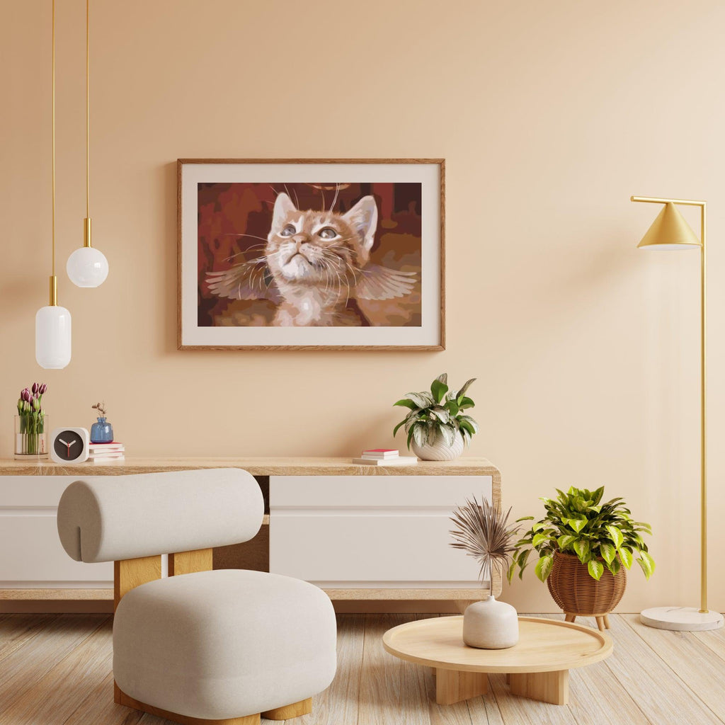 Diamond Painting - Engel Kat - SEOS®