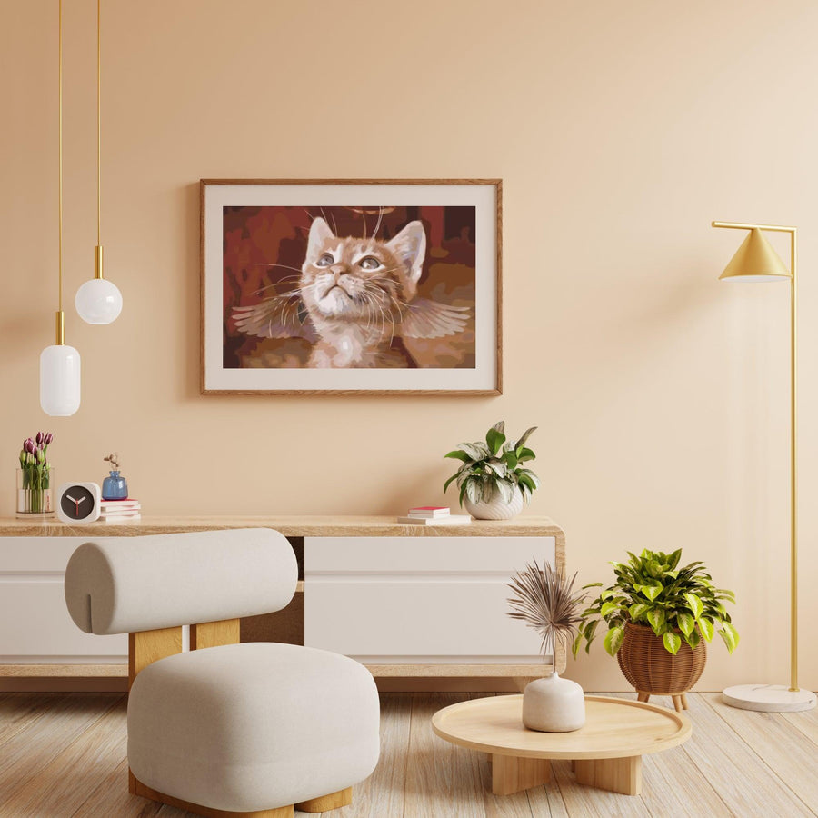 Diamond Painting - Engel Kat - SEOS®