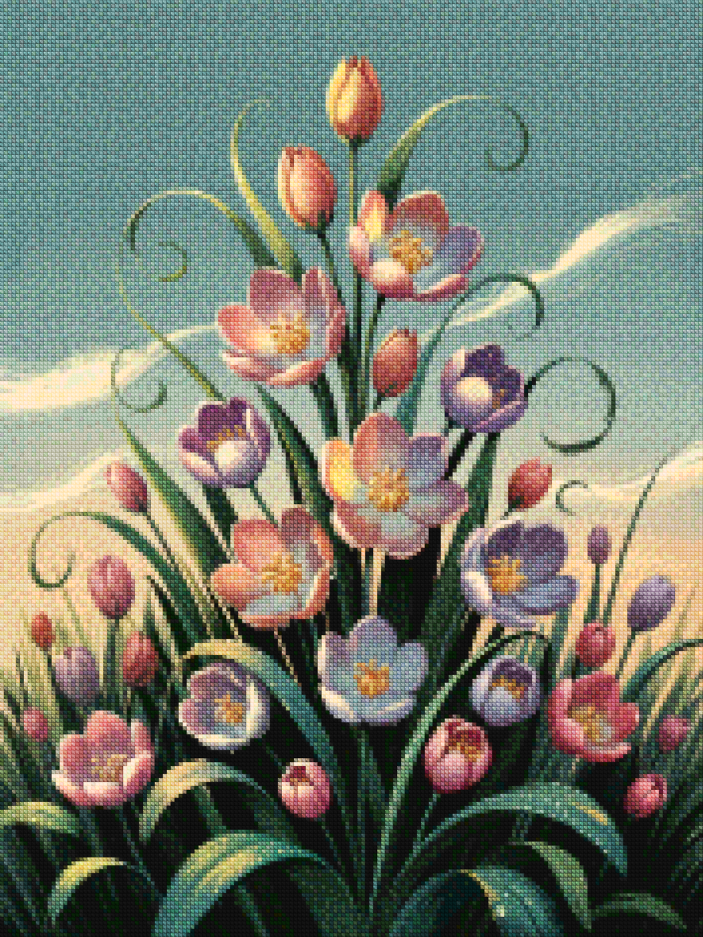 Diamond Painting - Etherische lente