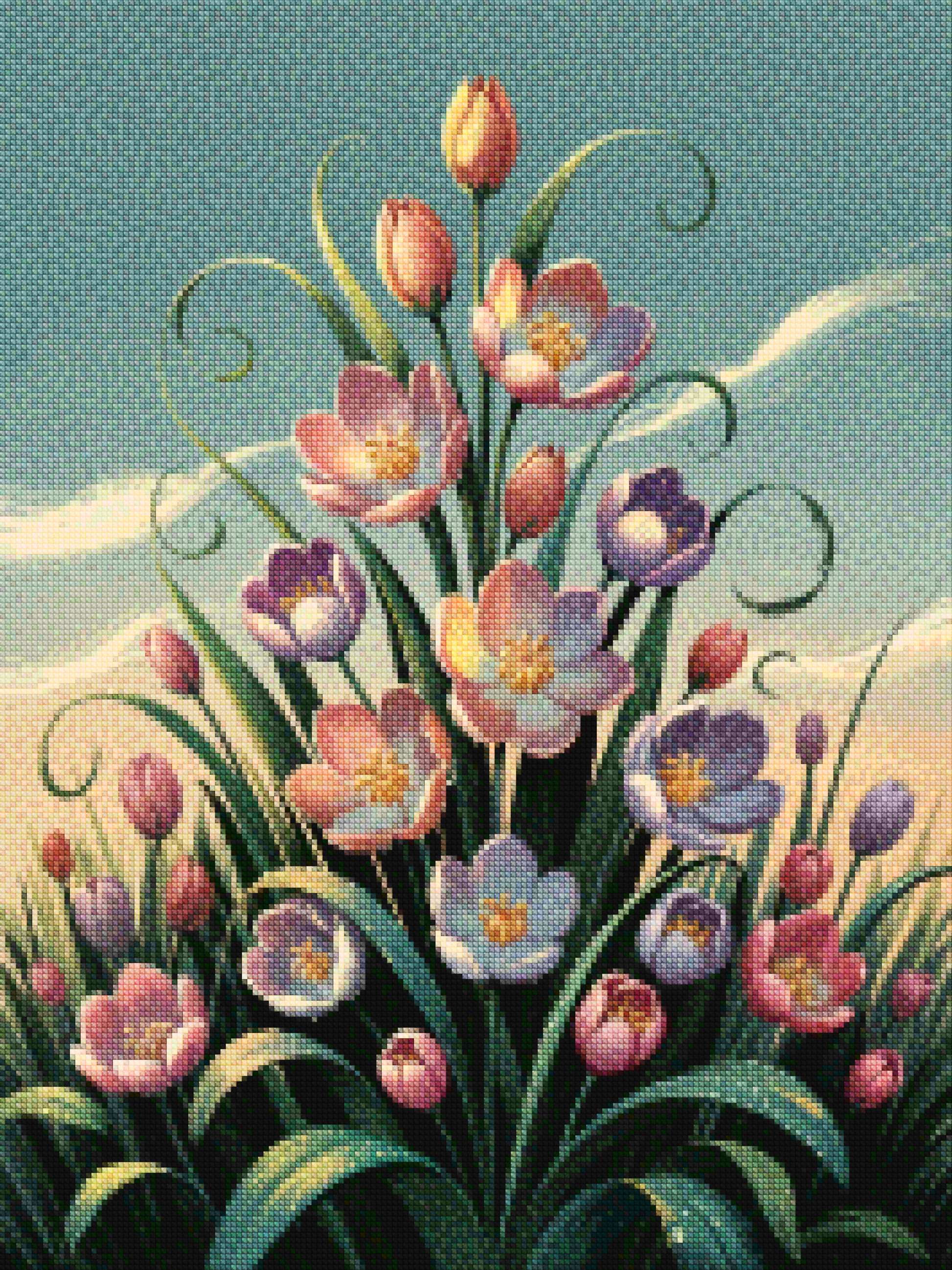 Diamond Painting - Etherische lente