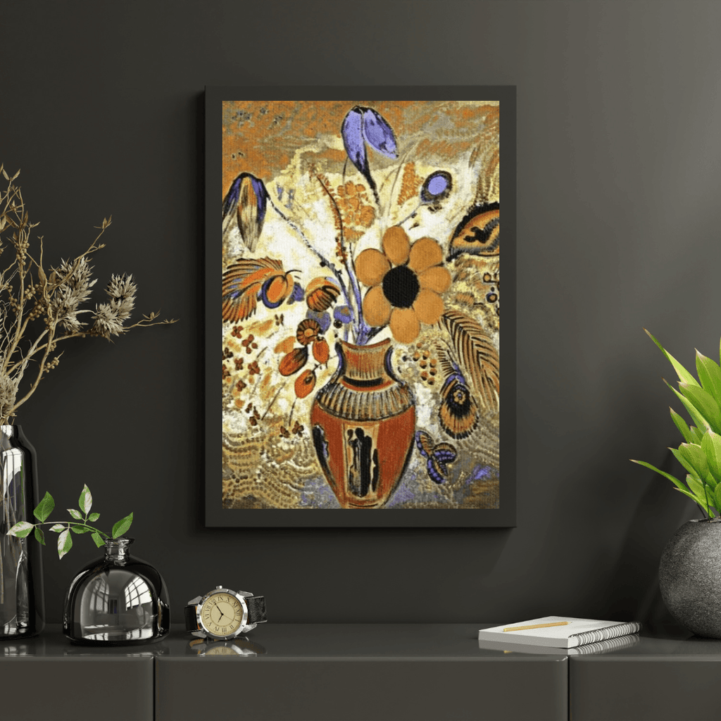 Diamond Painting - Etruskische vaas met bloemen - SEOS Shop ®