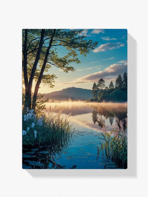 Diamond Painting - Fluisteringen van het ochtendmeer